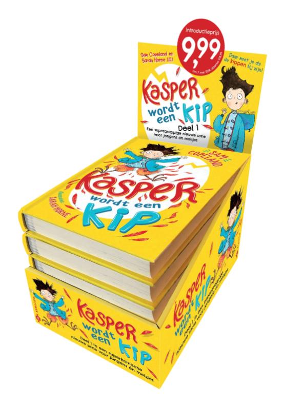 Omslag van Display Kasper wordt een kip (6 exx.)