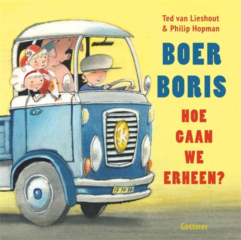 Omslag van Boer Boris, hoe gaan we erheen?