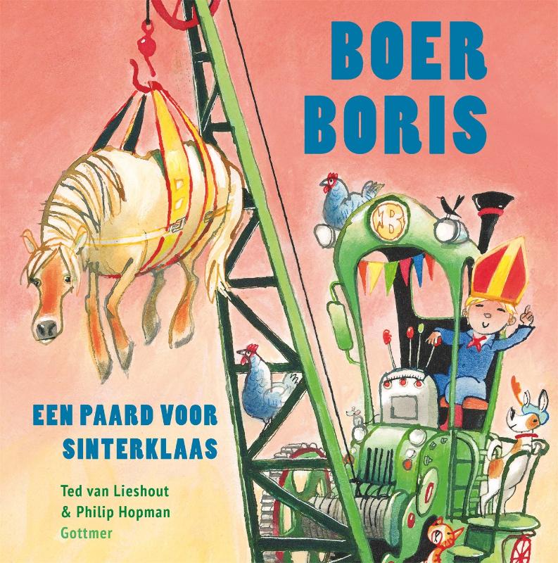 Omslag van Boer Boris, een paard voor Sinterklaas