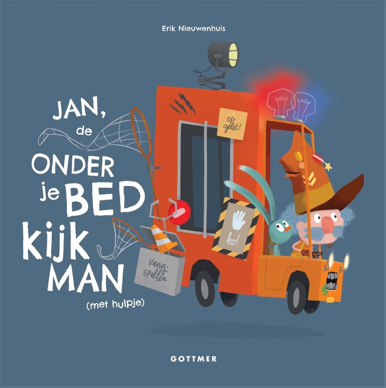Omslag van Jan, de Onderjebedkijkman (met hulpje)