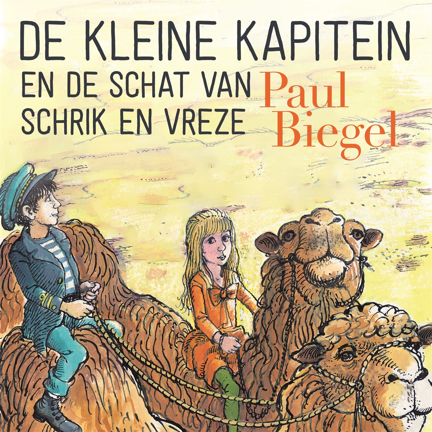 Omslag van De kleine kapitein en de schat van Schrik en Vreze
