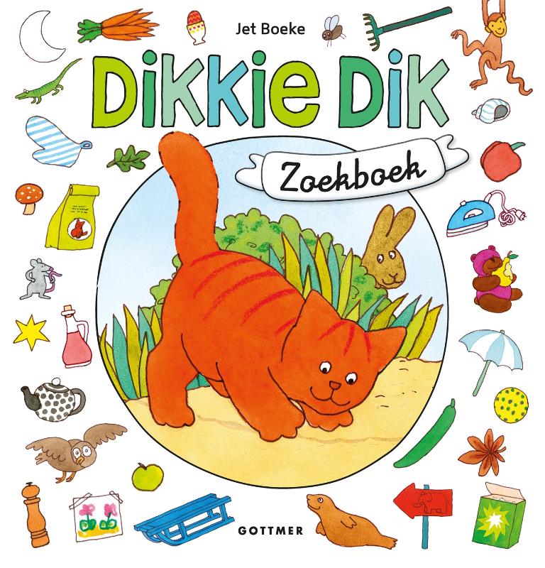 Omslag van Dikkie Dik zoekboek