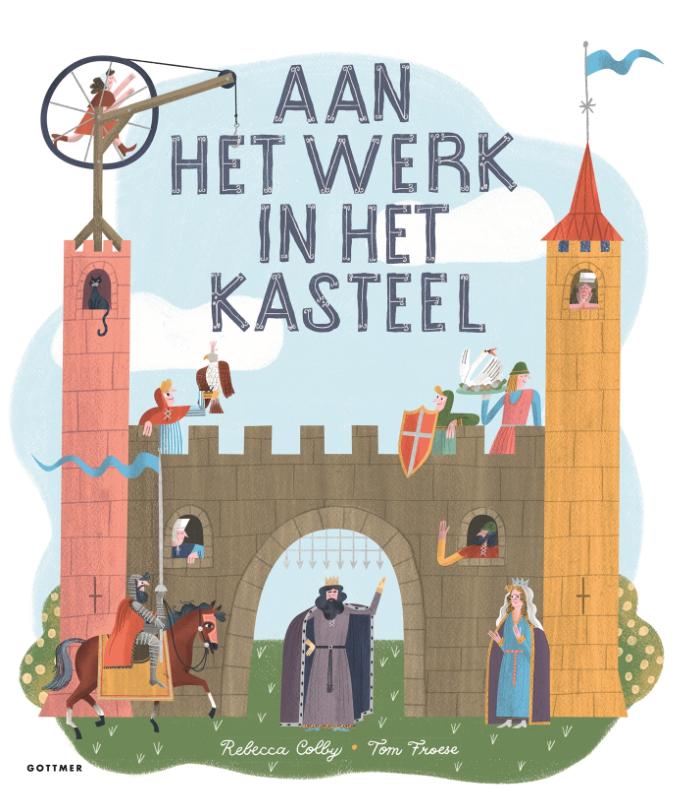 Omslag van Aan het werk in het kasteel