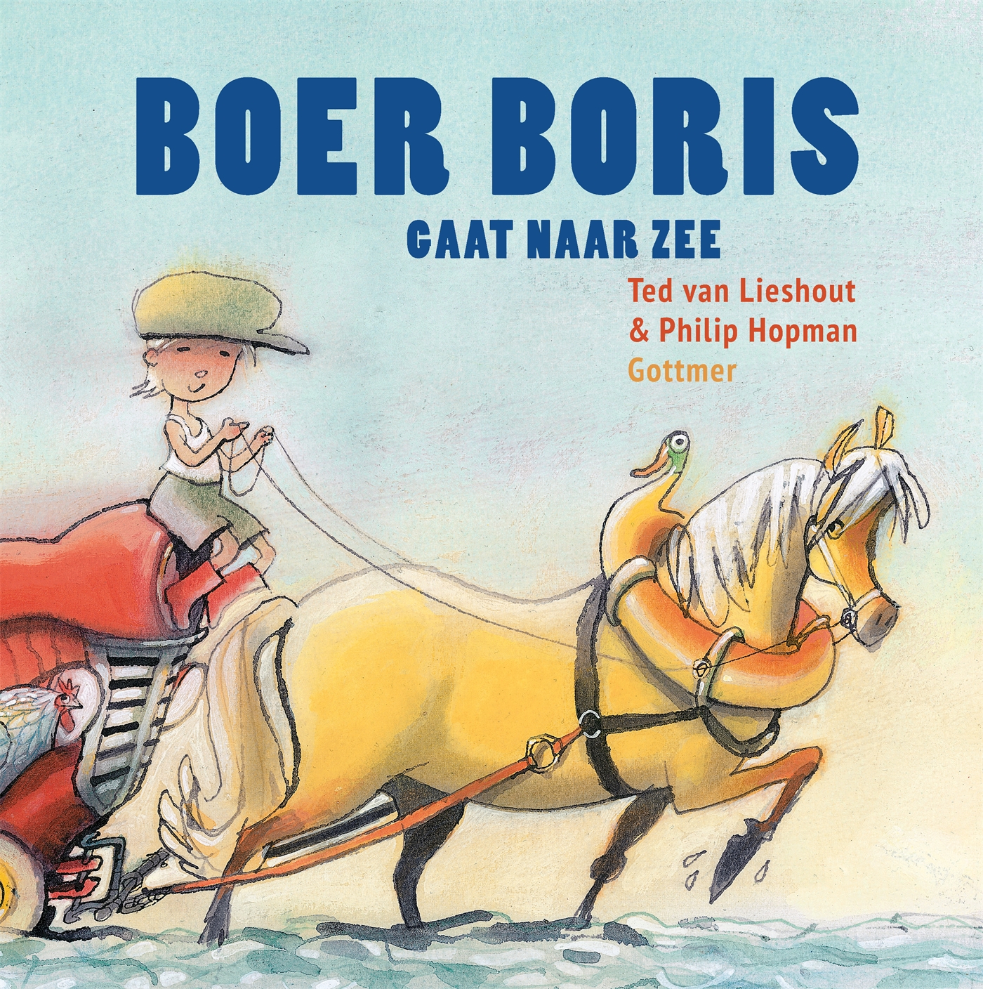 Omslag van Boer Boris gaat naar zee