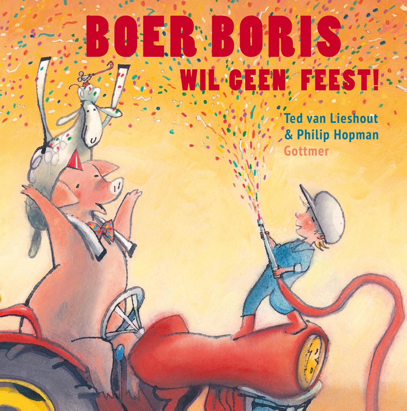 Omslag van Boer Boris wil geen feest
