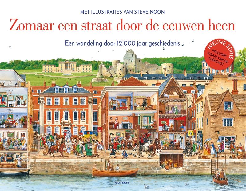Omslag van Zomaar een straat door de eeuwen heen