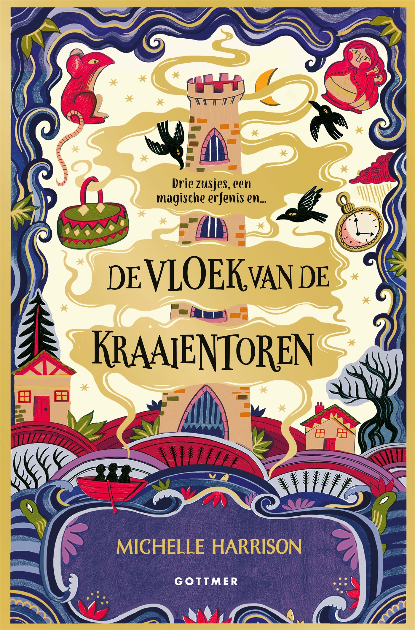 Omslag van De vloek van de kraaientoren