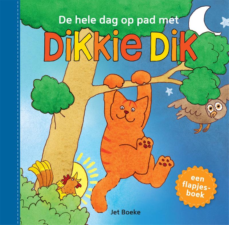 Omslag van De hele dag op pad met Dikkie Dik