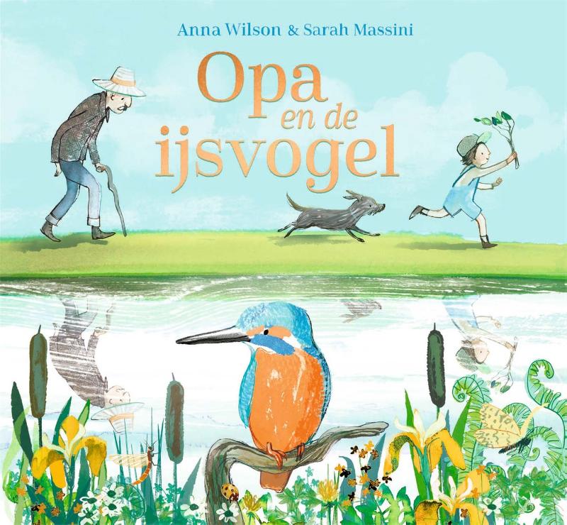 Omslag van Opa en de ijsvogel
