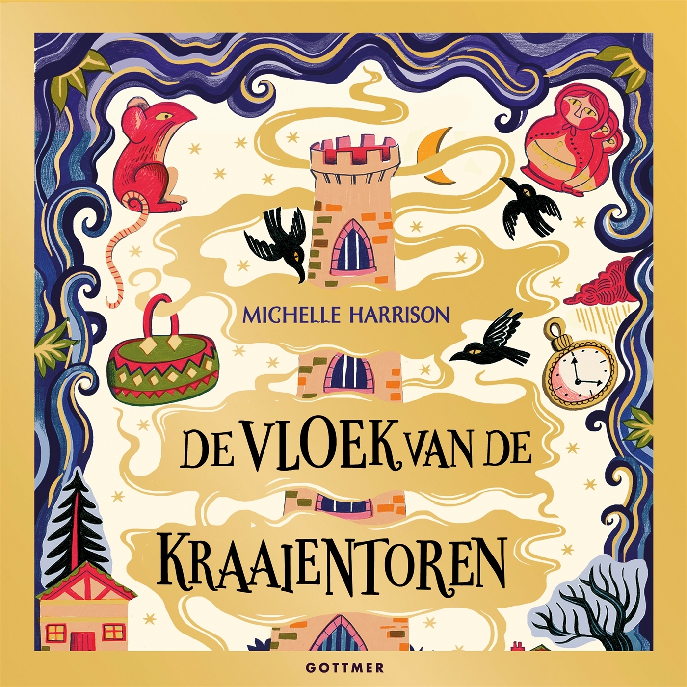 Omslag van De vloek van de kraaientoren