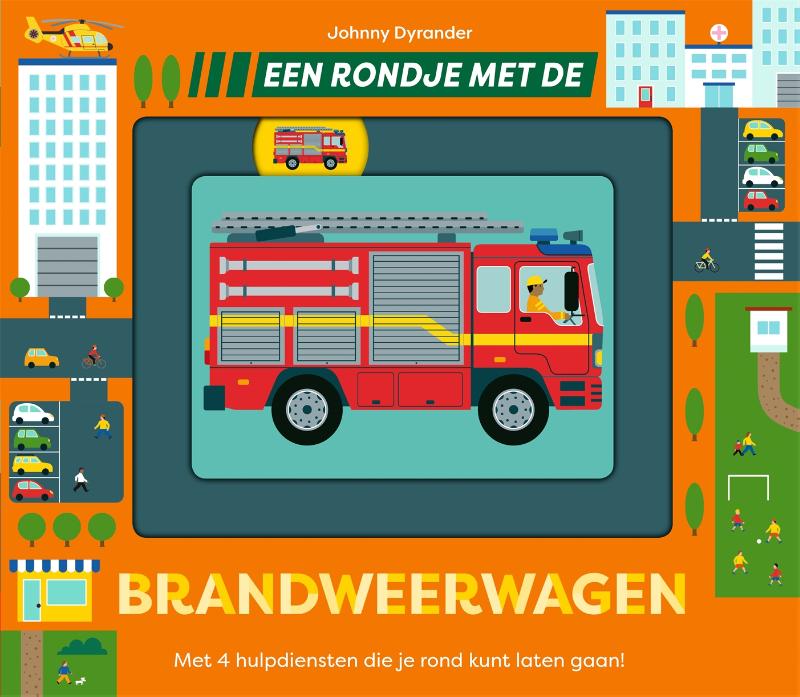 Omslag van Een rondje met de brandweerwagen