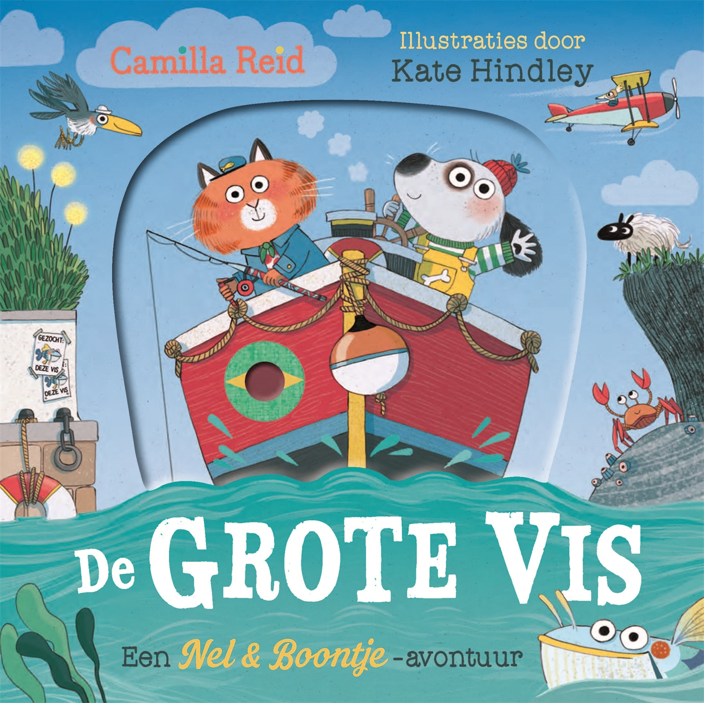 Omslag van De grote vis