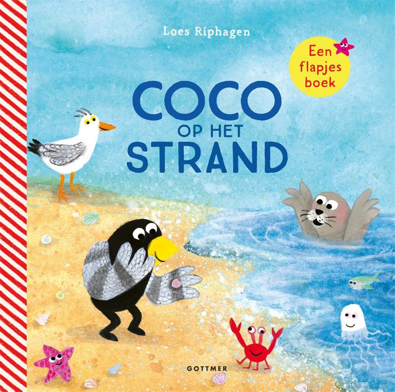 Omslag van Coco op het strand