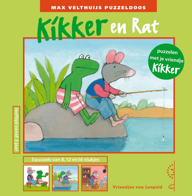 Omslag van Kikker en Rat puzzeldoos