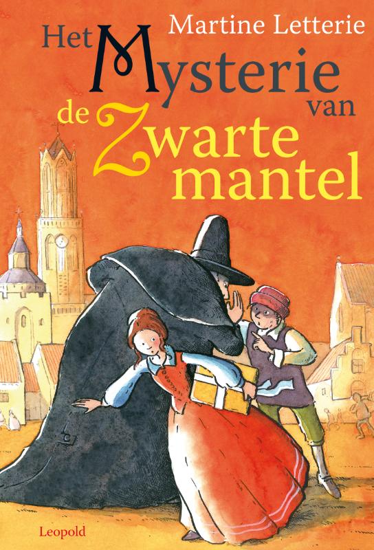 Omslag van Het mysterie van de zwarte mantel