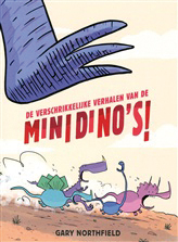 Omslag van Verschrikkelijke verhalen van de minidino's!