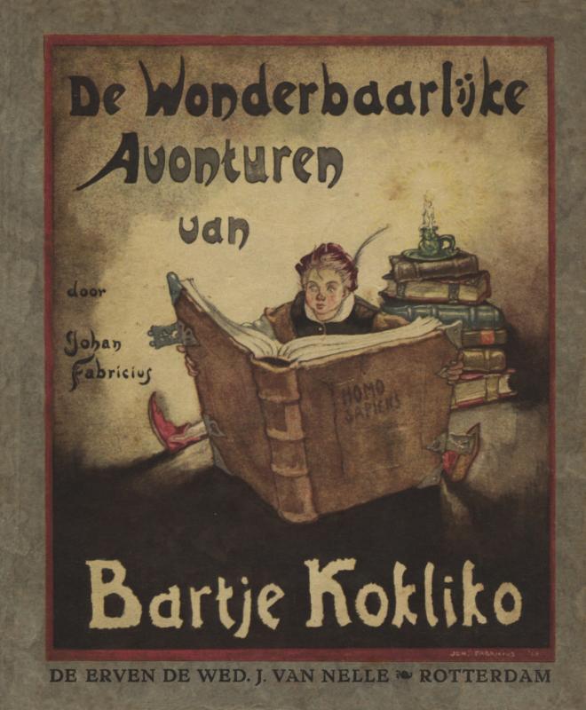 Omslag van De wonderbaarlijke avonturen van Bartje Kokliko