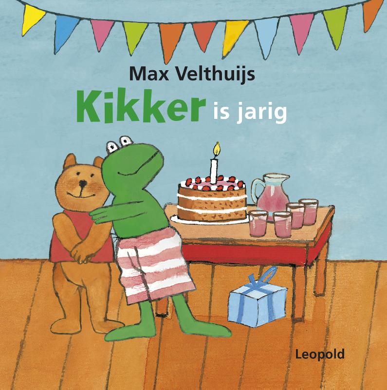 Omslag van Kikker is jarig