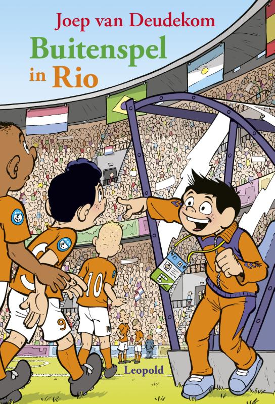Omslag van Buitenspel in Rio