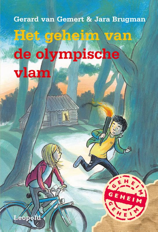 Omslag van Het geheim van de olympische vlam