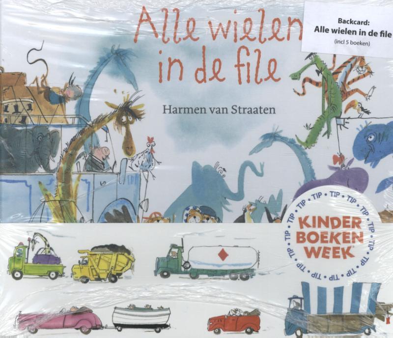 Omslag van Alle wielen in de file set 5 ex+backcard
