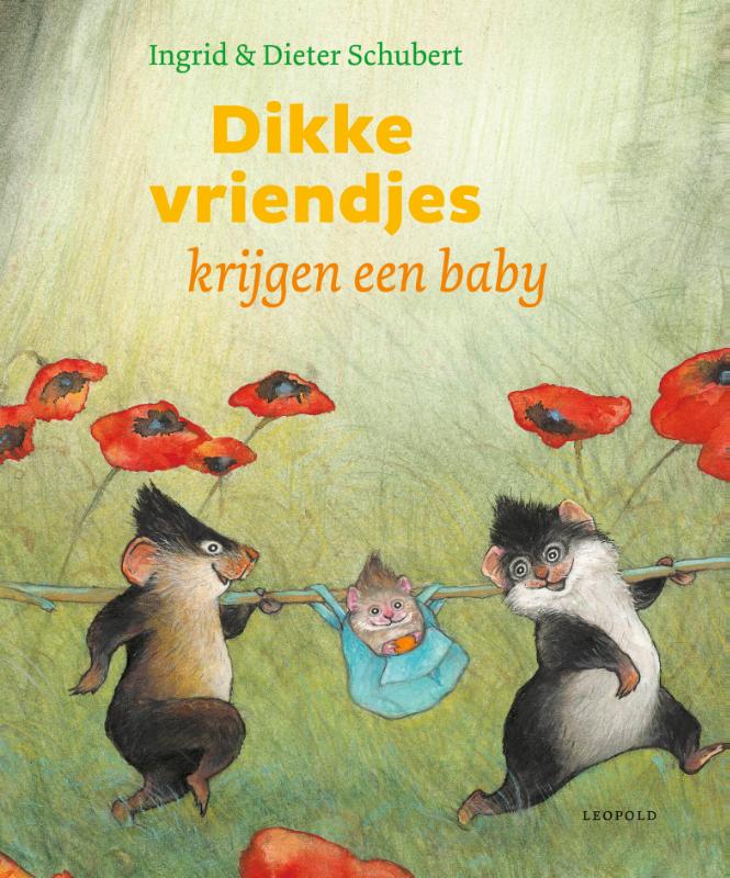 Omslag van Dikke vriendjes krijgen een baby