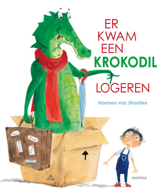 Omslag van Er kwam een krokodil logeren