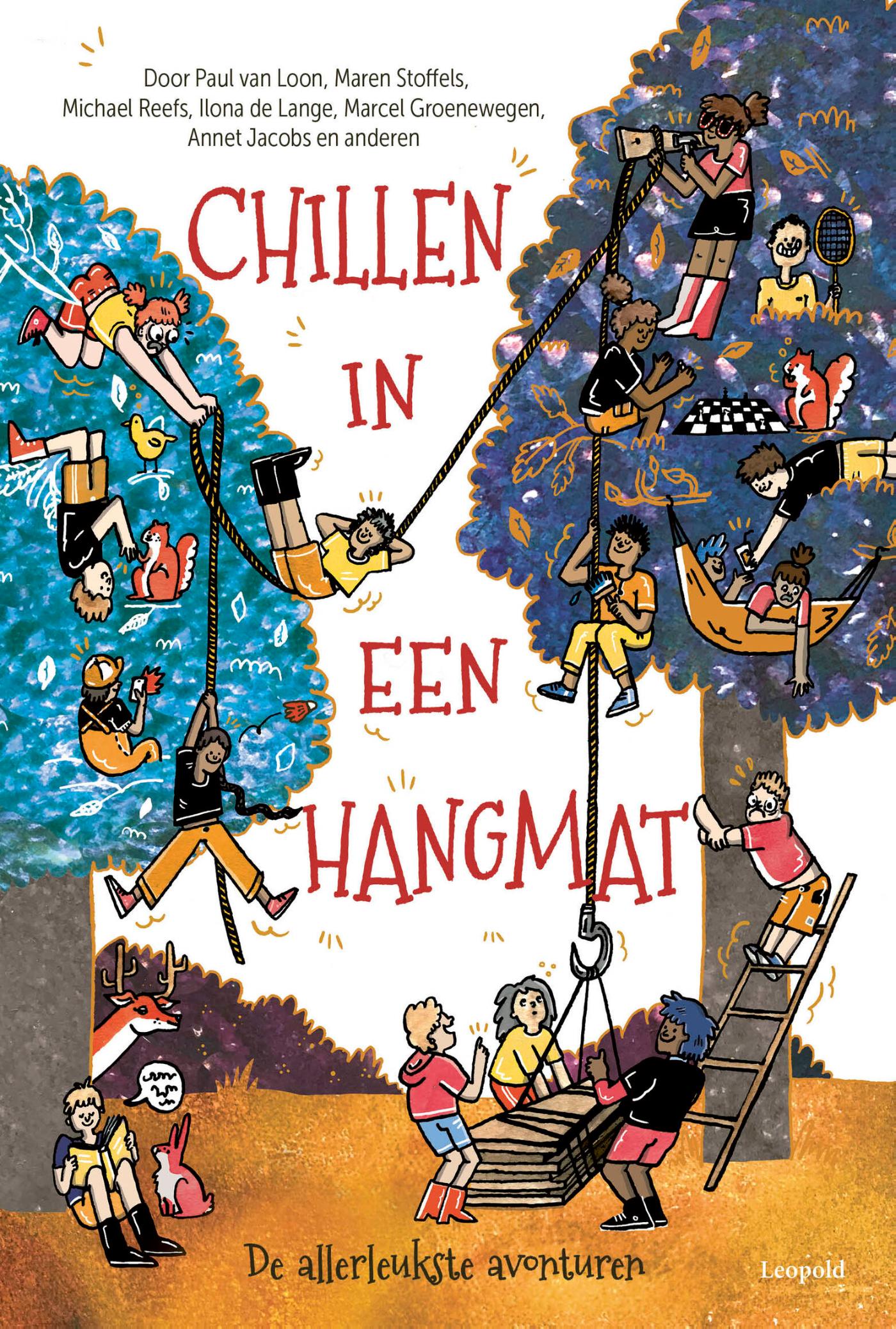 Omslag van Chillen in een hangmat