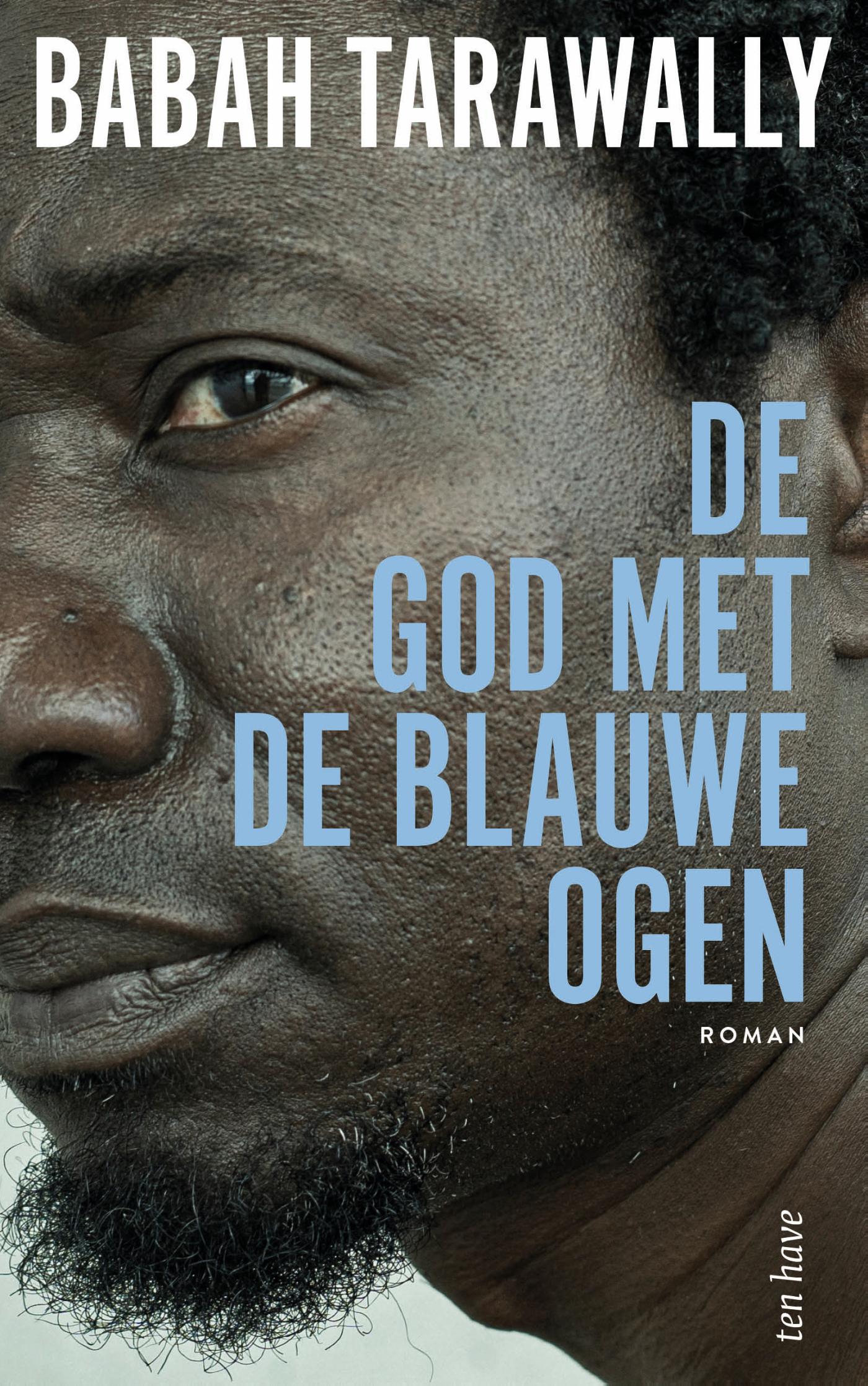 Omslag van De god met de blauwe ogen