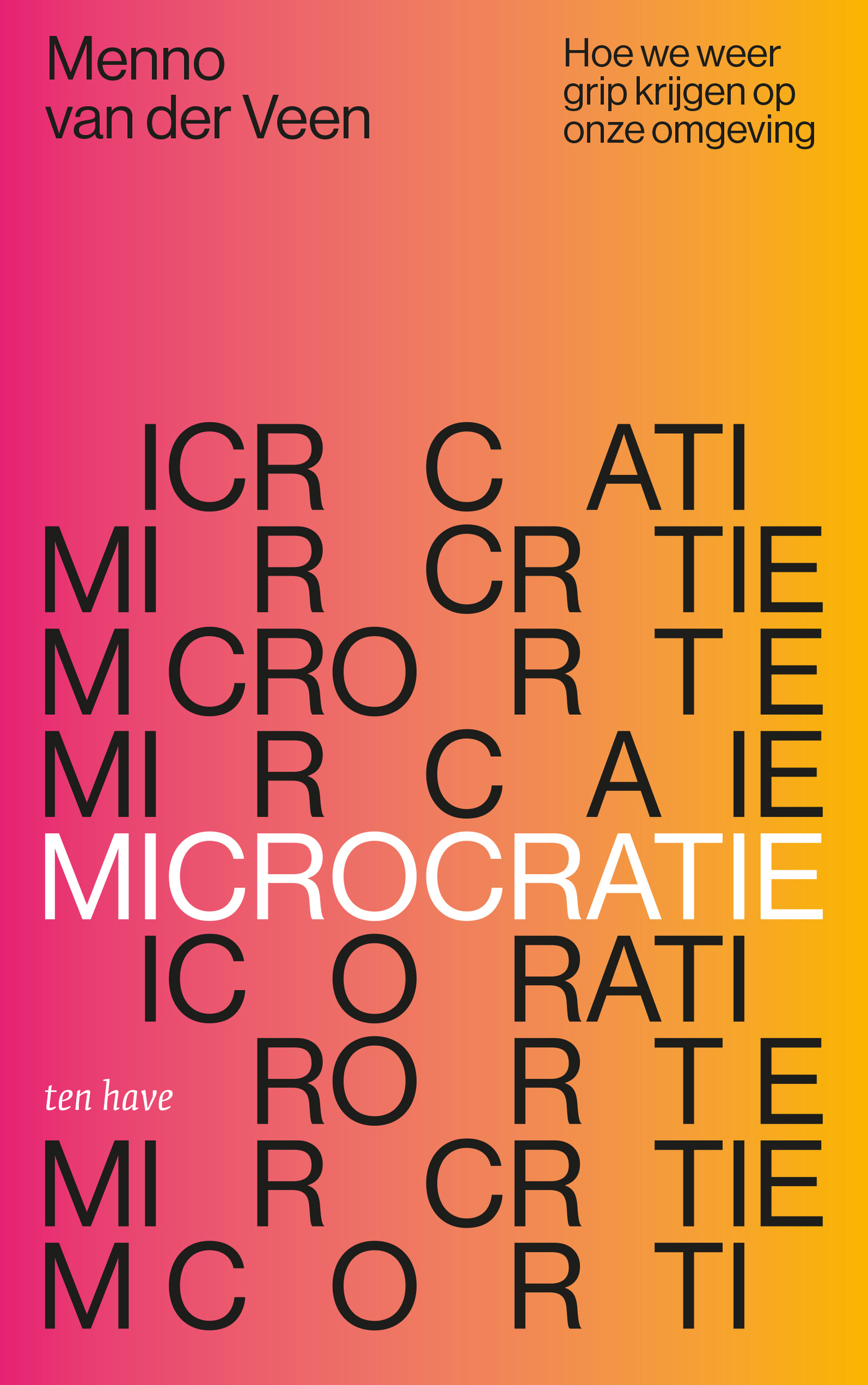 Omslag van Microcratie