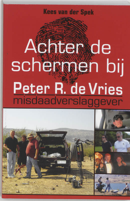 Omslag van Achter de schermen bij Peter R. de Vries