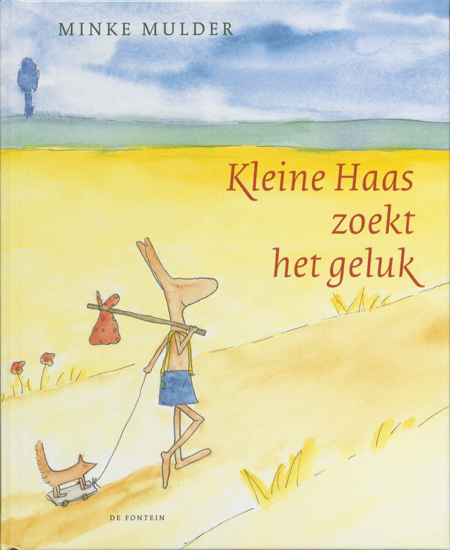 Omslag van Kleine Haas zoekt het geluk