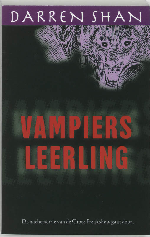 Omslag van De Vampiersleerling