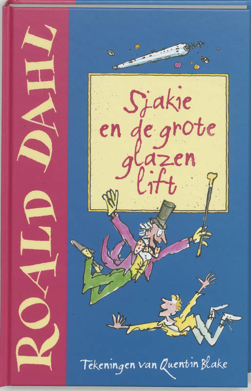 Omslag van Sjakie en de grote glazen lift