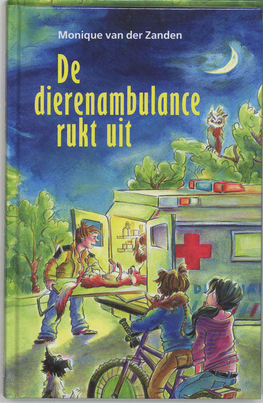 Omslag van De dierenambulance rukt uit