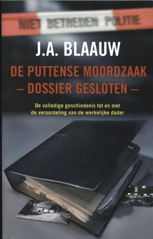 Omslag van De Puttense moordzaak - dossier gesloten -