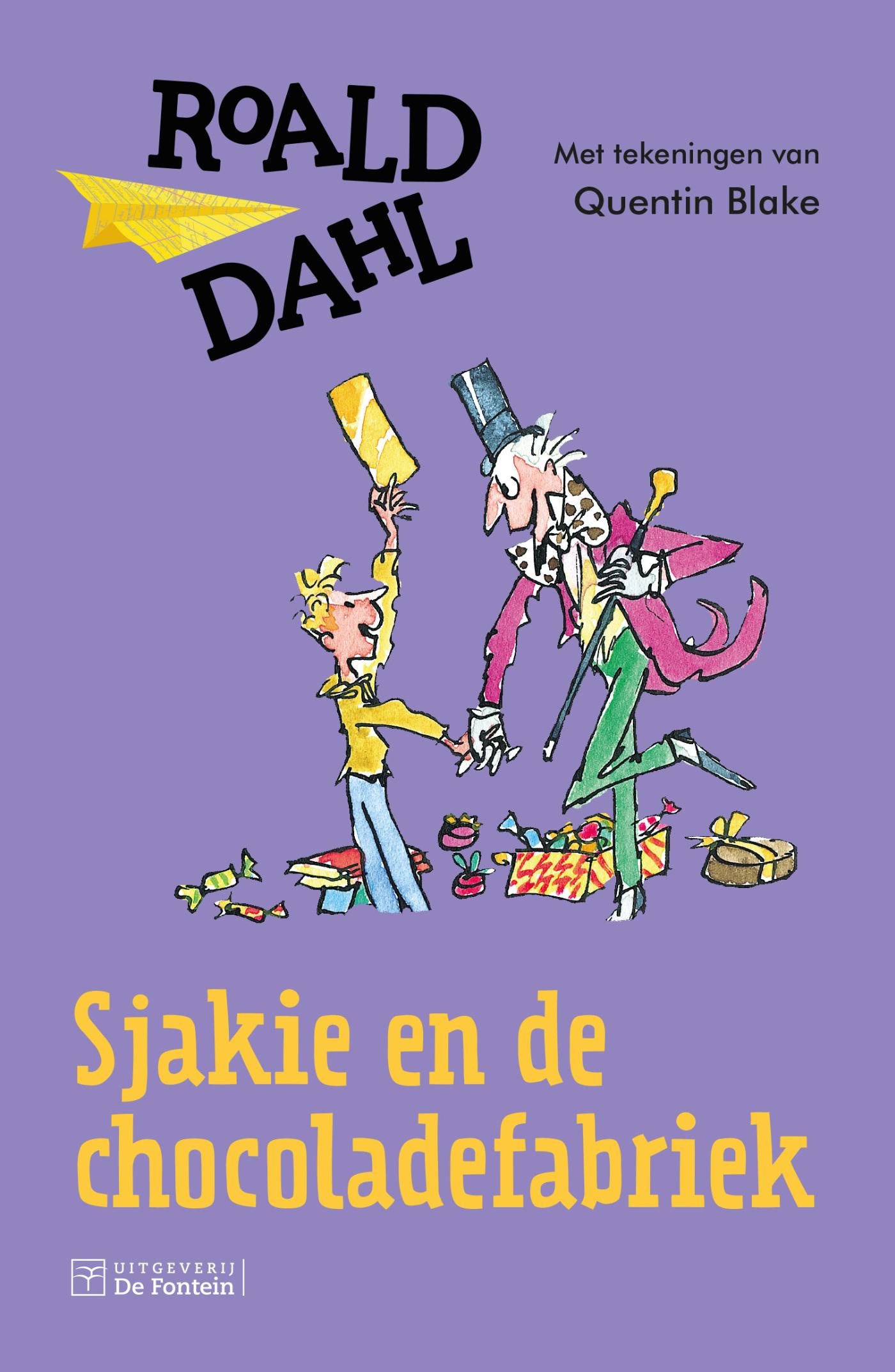 Omslag van Sjakie en de chocoladefabriek