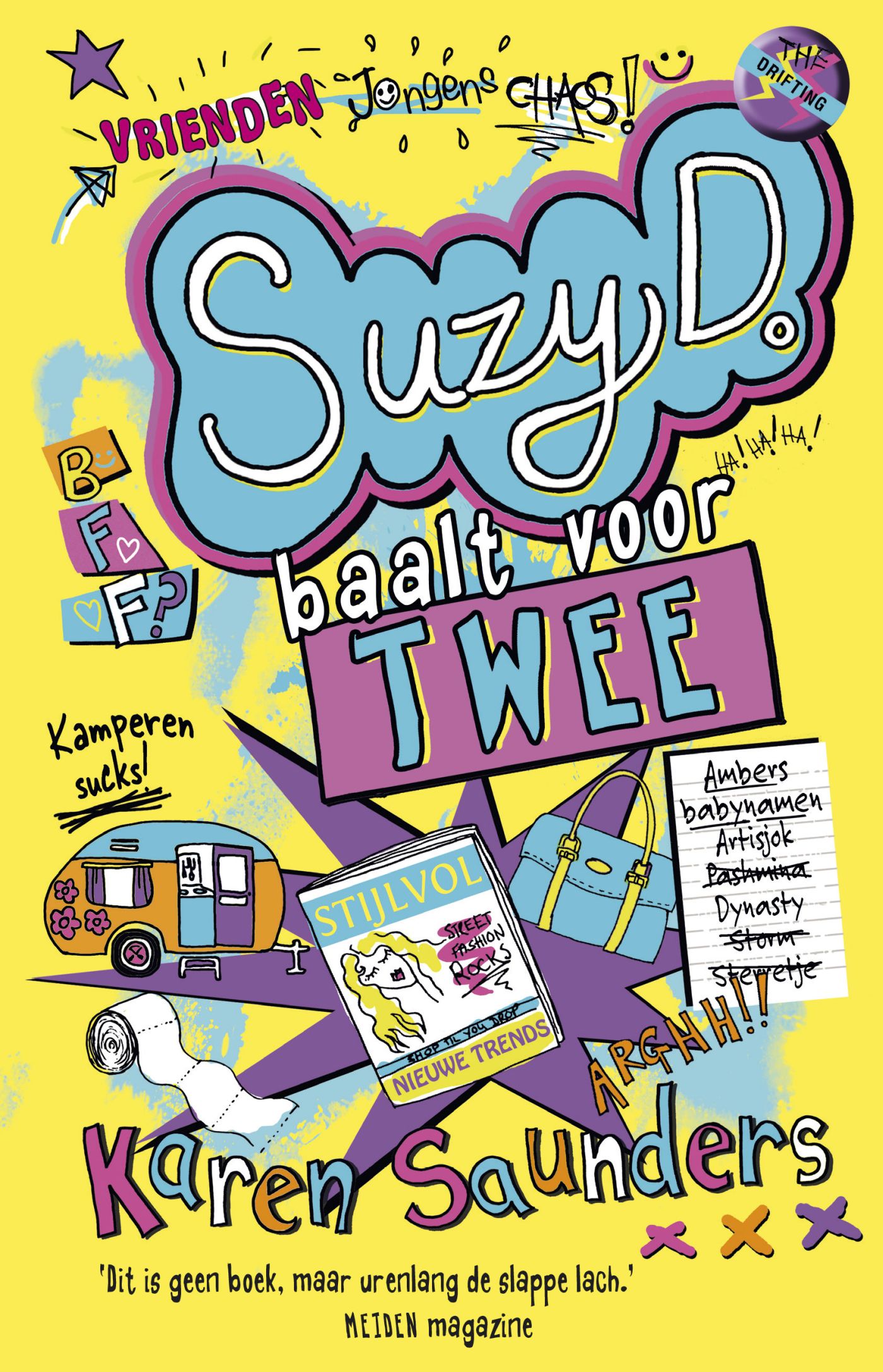 Omslag van Suzy D. baalt voor twee