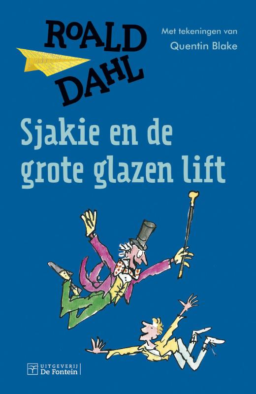 Omslag van Sjakie en de grote glazen lift
