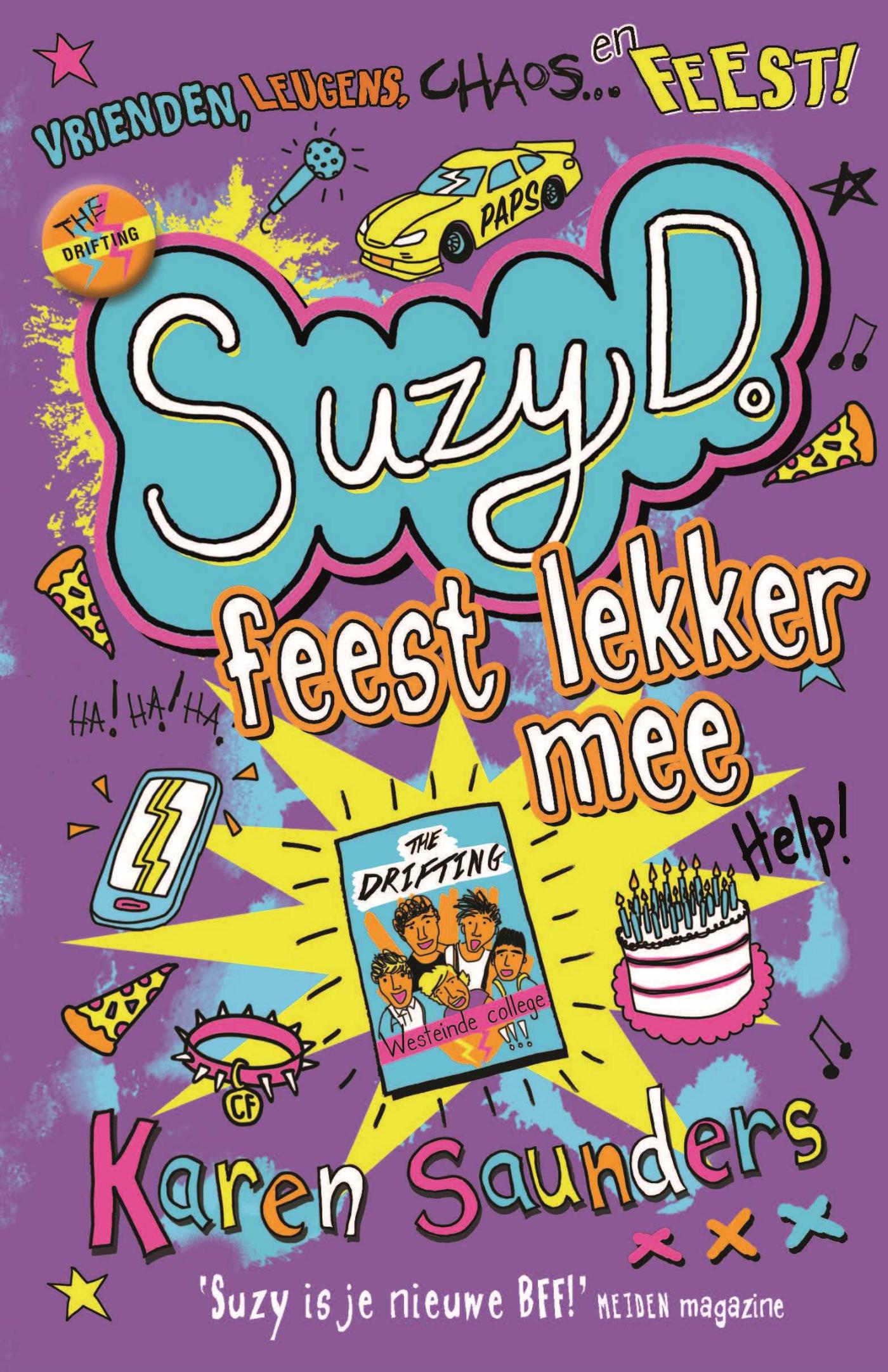 Omslag van Suzy D. feest lekker mee