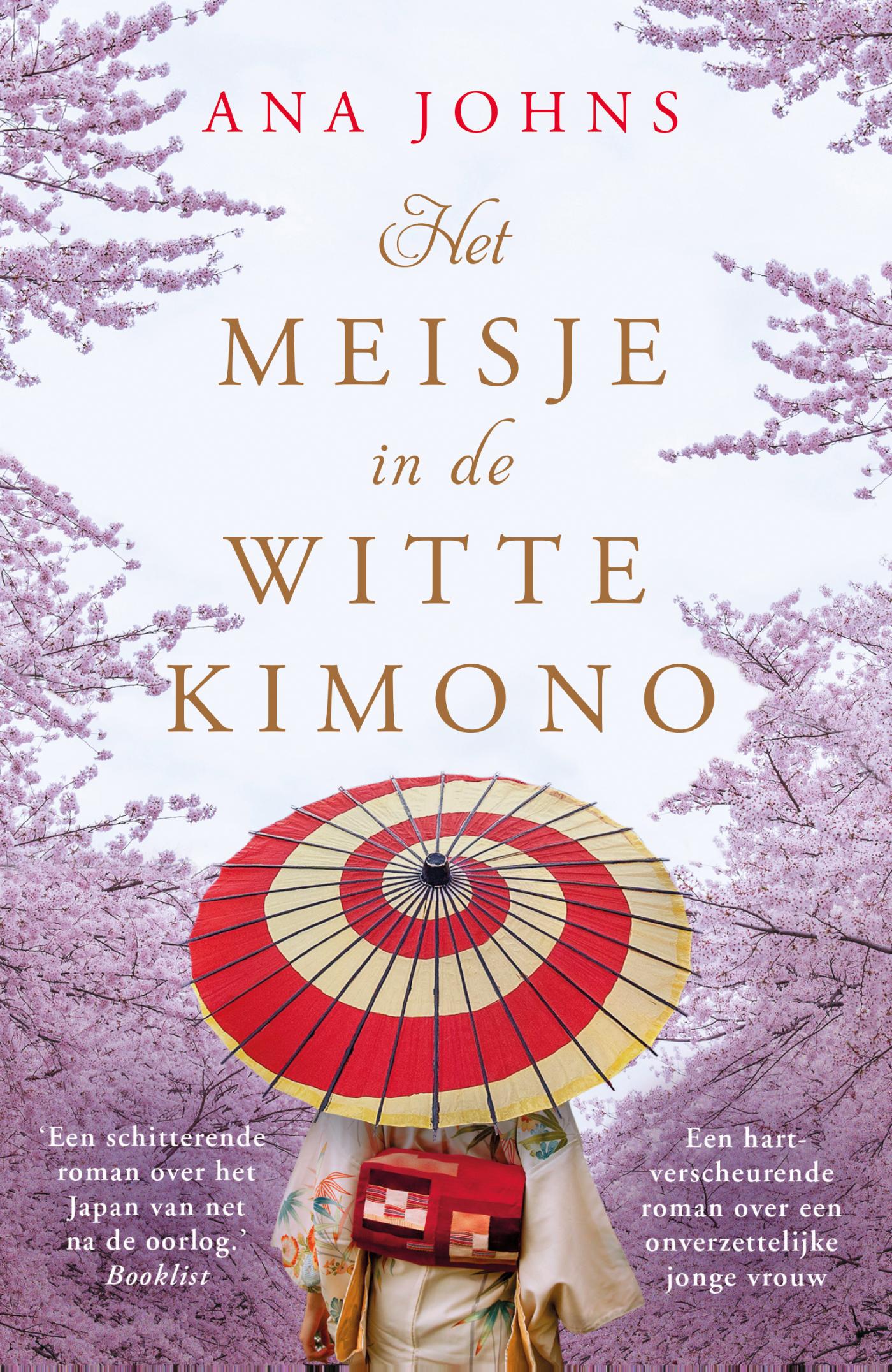 Omslag van Het meisje in de witte kimono