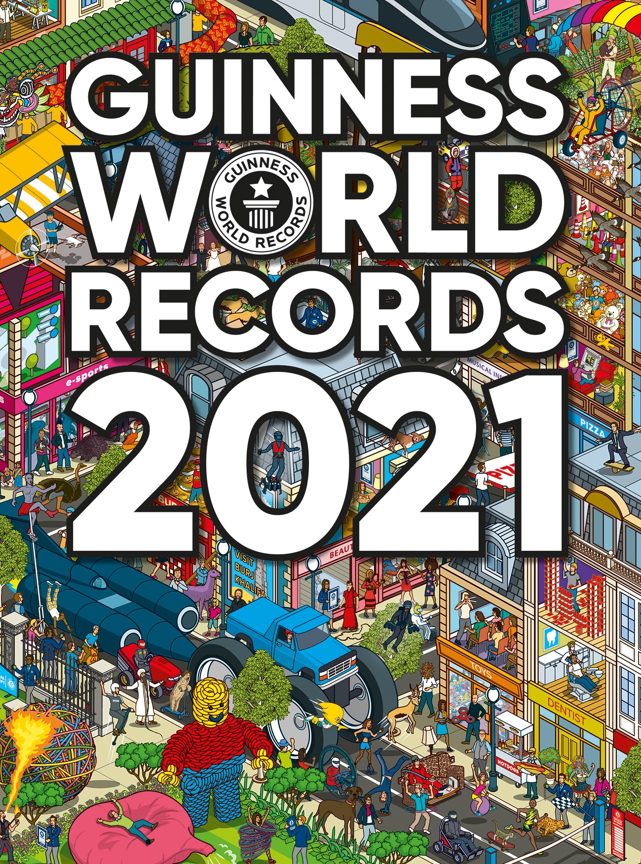 Omslag van Guinness World Records 2021