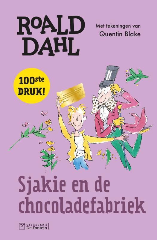 Omslag van Sjakie en de chocoladefabriek