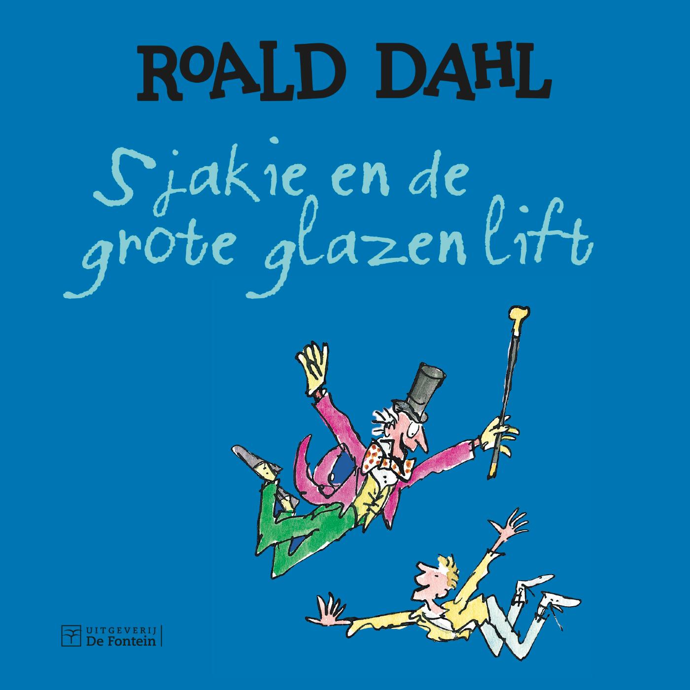 Omslag van Sjakie en de grote glazen lift