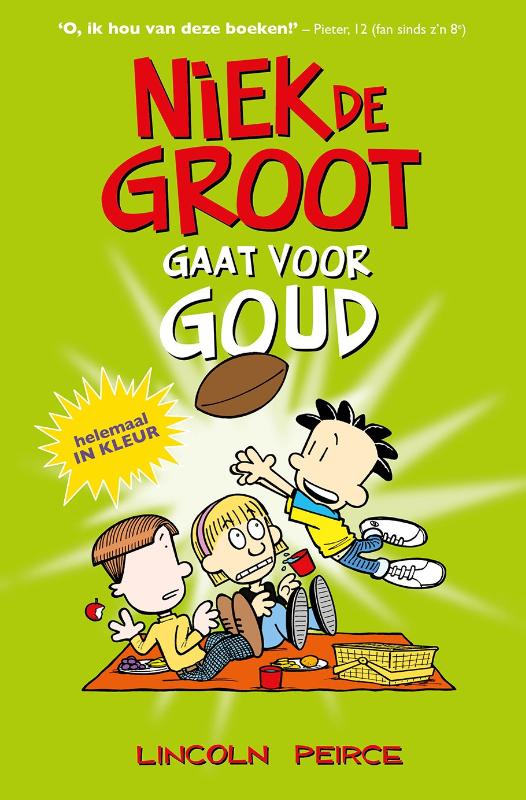 Omslag van Niek de Groot gaat voor goud