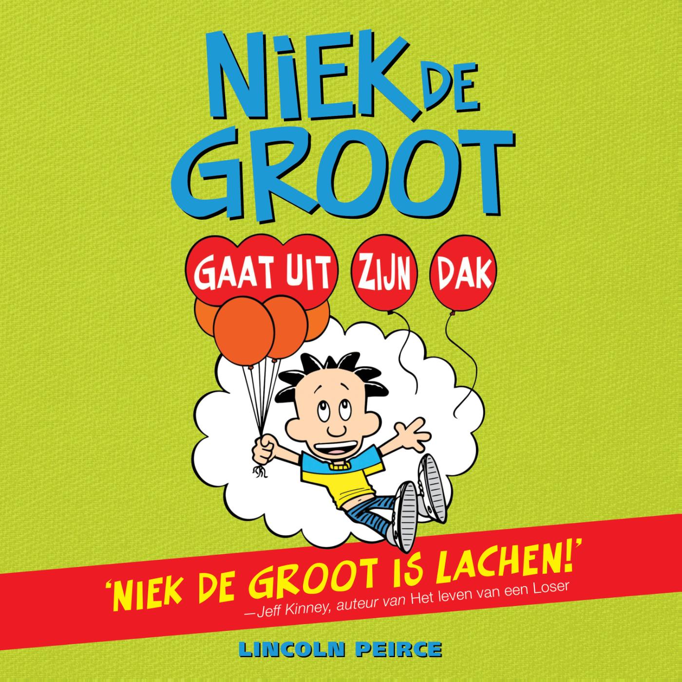 Omslag van Niek de Groot gaat uit zijn dak