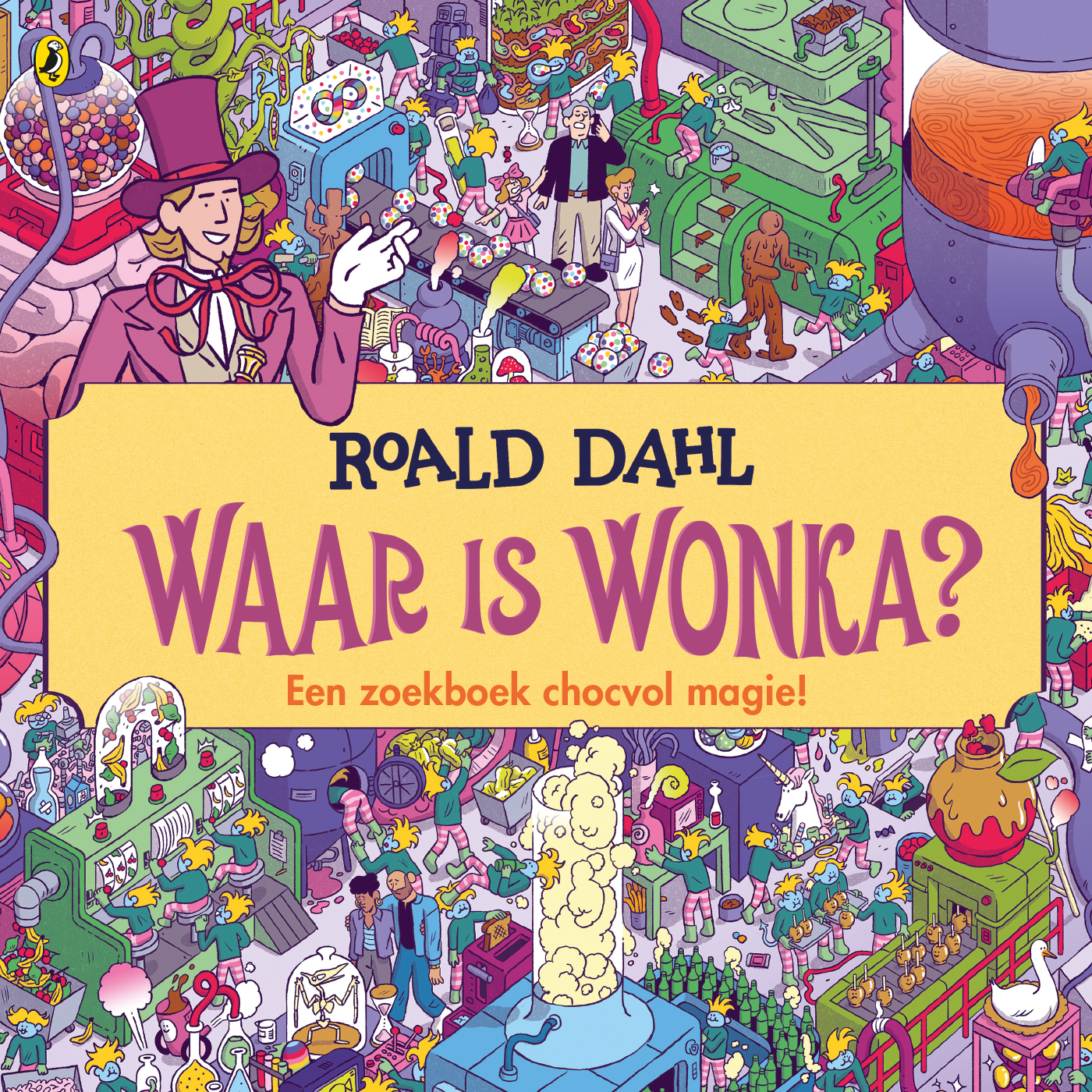 Omslag van Waar is Wonka?