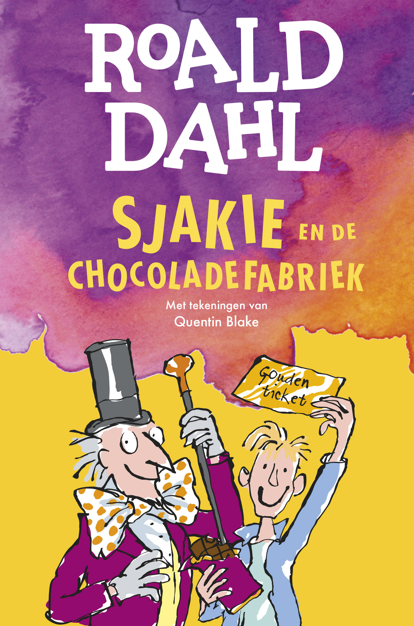 Omslag van Sjakie en de chocoladefabriek