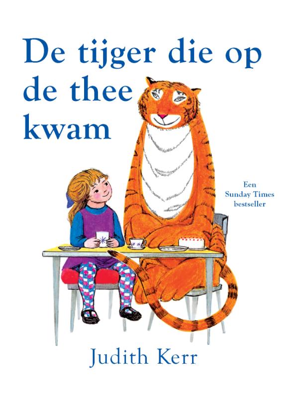 Omslag van De tijger die op de thee kwam