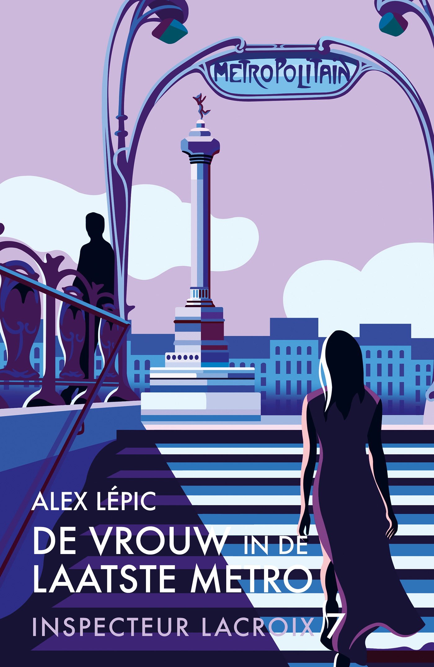 Omslag van De vrouw in de laatste metro